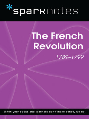cover image of The French Revolution (SparkNotes History Note)